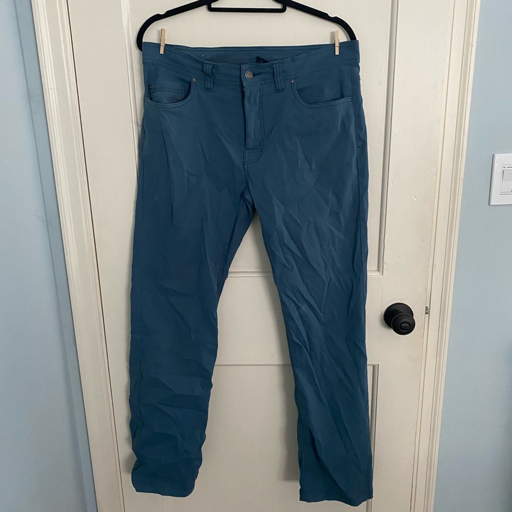 Men’s Prana Brion Blue Pant